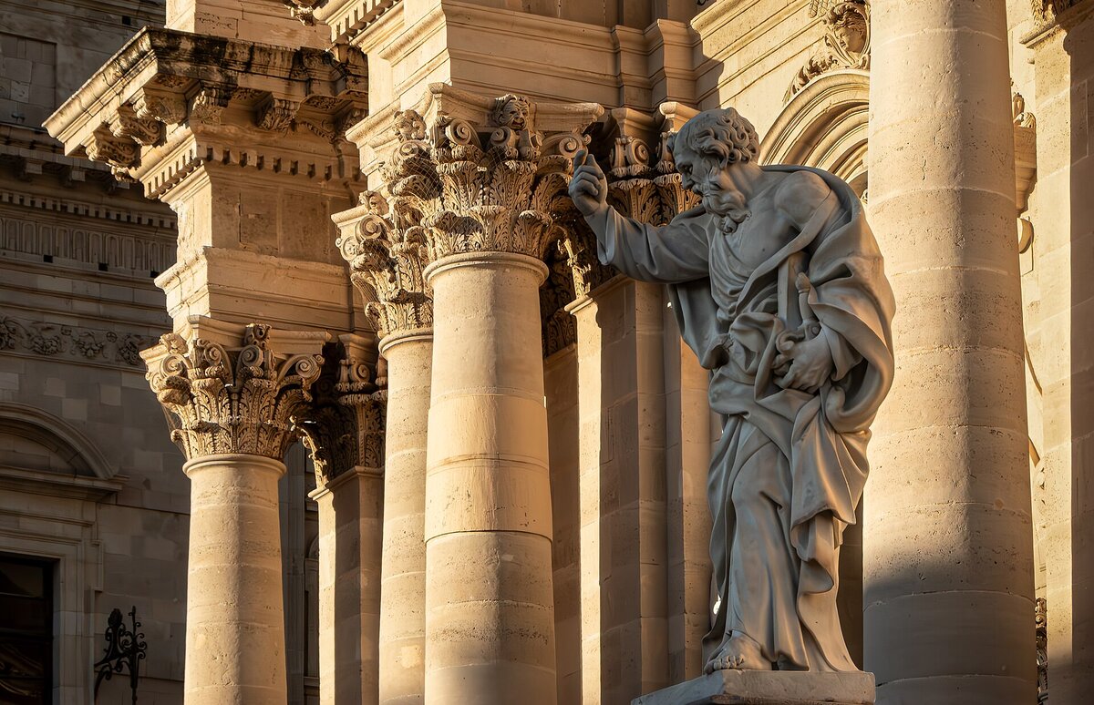 Il Duomo barocco di Ortigia, cuore del centro storico di Siracusa